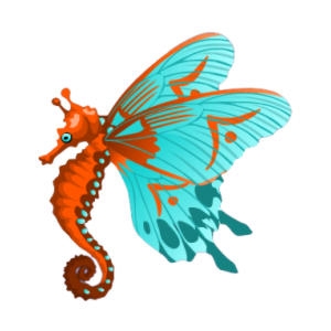 Utopia Butterfly Seahorse